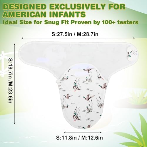 Oudain 3 Pcs Mallard Duck Swaddles - Image 2