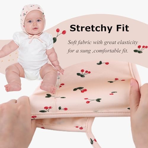 Yuoahcn Newborn Hats for Baby Girls Boys Cotton Beanie Soft Infant Hat - Image 2