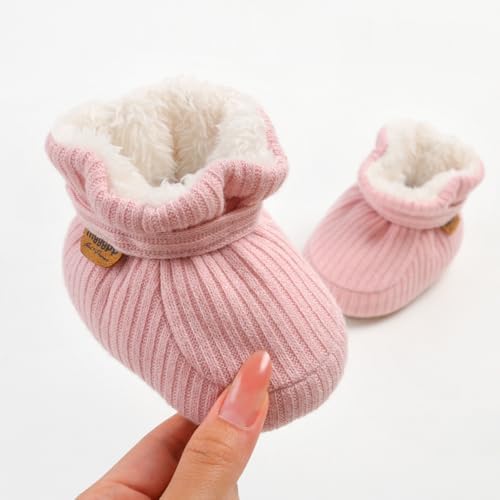 HsdsBebe Unisex Newborn Baby Cotton Booties Non-Slip Sole - Image 5