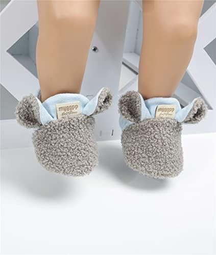 Baby Booties Cozy Fleece Slippers Soft Baby Shoes - Image 2
