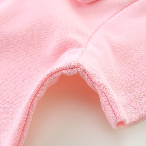 Baby Girl Collared Onsie Polo Bodysuit Boy Cotton Romper Short Sleeve 0~24M - Image 4