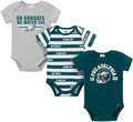 Gerber NFL Baby Boys 3-Pack Onesie Bodysuit by Gerber