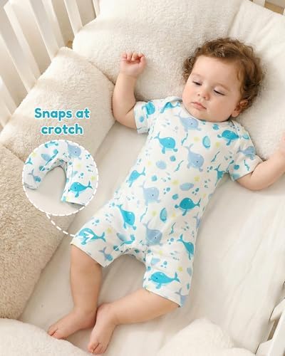 NZRVAWS Newborn Baby Boy Clothes Infant Romper 2-Pack outfit Cute Pattern - Image 4
