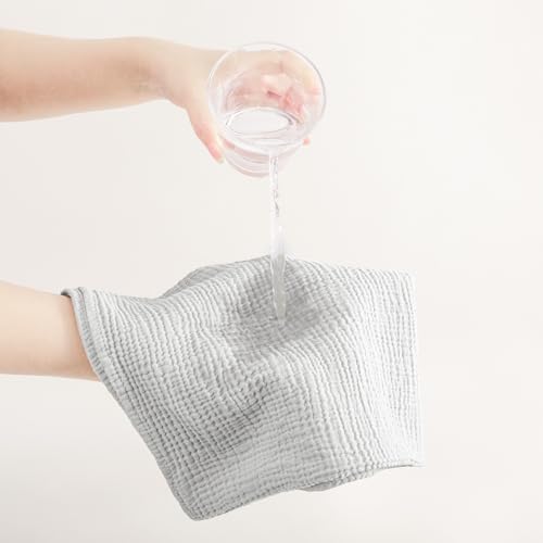 Susurration Muslin Burp Cloths 24x24 Inches Ultra Soft 100% Cotton | 4 Pack - Image 6