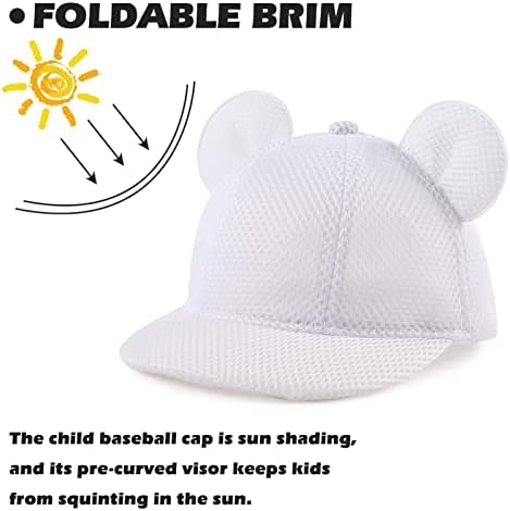 JANGANNSA Baby Duck Cap Infant Kids Sun Hat Bear Cute Cartoon Caps Spring Summer - Image 5