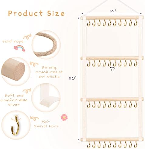 POVETIRE Headband Holder Head Bands Organizer - Image 3