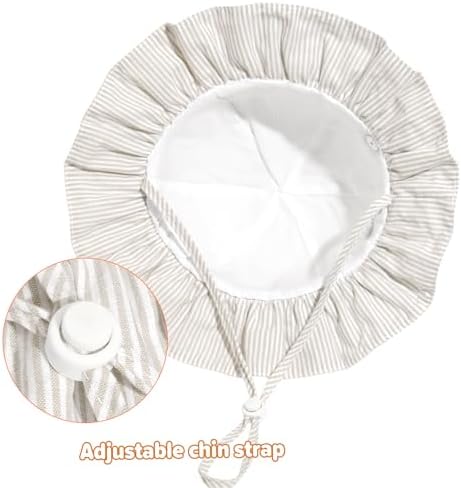 Baby Girl Wide Brim Bucket Hats - Image 6