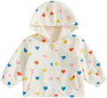 Toddler Girl Windbreaker Jacket Strawberry Baby Girls Hooded Fall Jackets Long by Mialoley