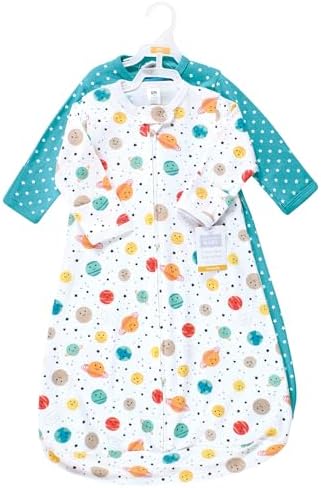 Hudson Baby Unisex Baby Cotton Long-Sleeve Wearable Sleeping Bag - Image 2