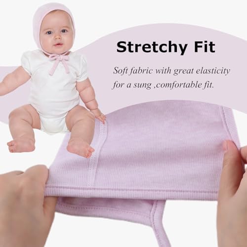 Yuoahcn Newborn Hats for Baby Girls Boys Cotton Beanie Soft Infant Hat - Image 2