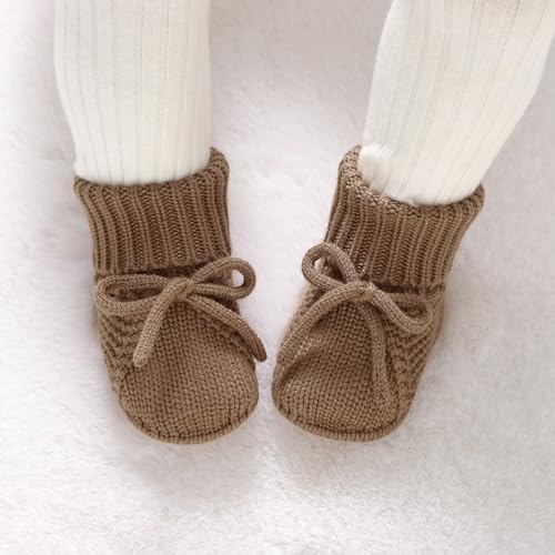 mimixiong Baby Booties Newborn Warm Infant Sock Baby Shoes - Image 4