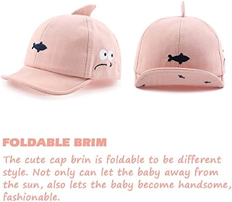 JANGANNSA Baby Duck Cap Infant Kids Sun Hat Bear Cute Cartoon Caps Spring Summer - Image 6