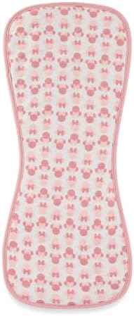 Disney Baby Minnie Mouse Burp Cloths 3 Pack 20" x 10" Burping Rags Infants - Image 2