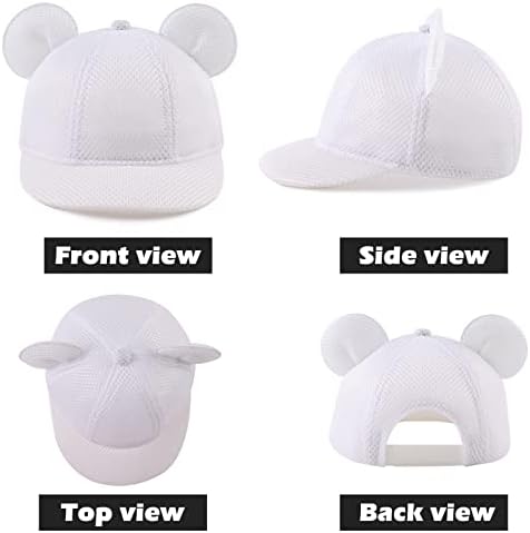 JANGANNSA Baby Duck Cap Infant Kids Sun Hat Bear Cute Cartoon Caps Spring Summer - Image 2