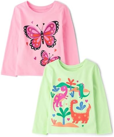 The Children's Place Baby Girls' And Toddler Unicorns, butterflies, trends Long by TheChildrensPlace