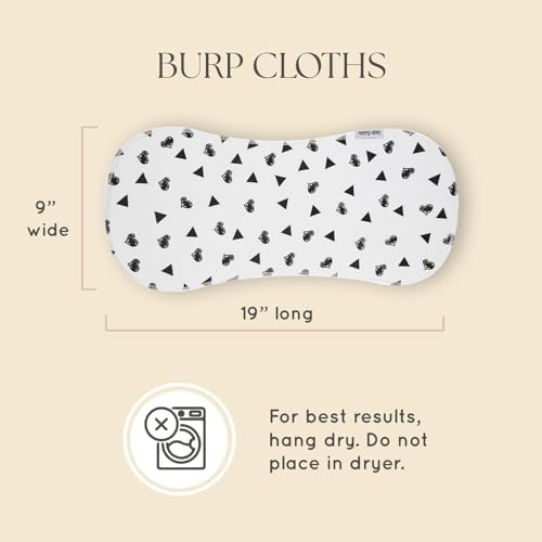 Dodo Babies 5-Pack Baby Burp Cloths - Image 6