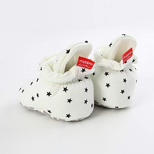 HsdsBebe Unisex Newborn Baby Cotton Booties Non-Slip Sole - Image 4