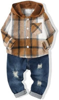 XUANHAO Baby Boy Clothes Toddler Outfits Hoodie Jeans Clothing 12 Months-5T by XUANHAO