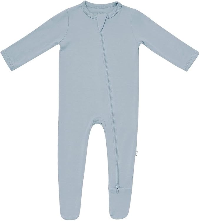 KYTE BABY Infant and Toddler Dual Zipper Footie, Ultra-Soft Rayon Made From by KYTEBABY
