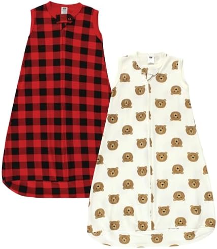 Hudson Baby Unisex Baby Cotton Long-Sleeve Wearable Sleeping Bag by HudsonBaby