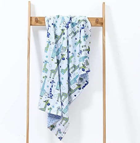 CREVENT Minky Baby Blanket for Boys, Soft Plush Receiving for Newborns - Image 6