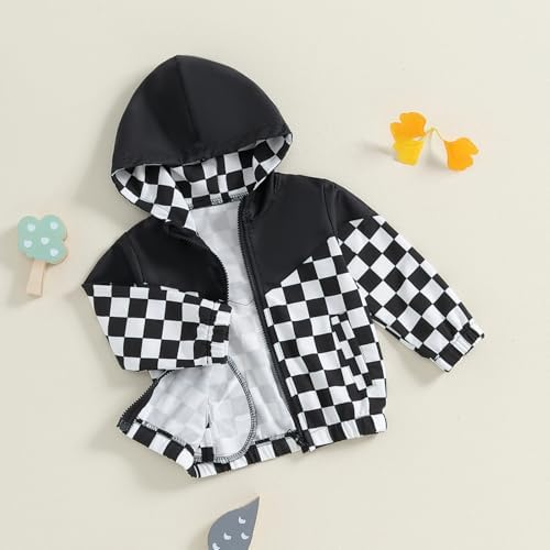 MERSARIPHY Toddler Boy Hoodies Jacket Baby Boy Lightweight Zip Up Coat - Image 2