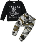 YALLET Baby Toddler Boy Clothes Fall Winter Outfit Long Sleeve Sweatshirts by YALLET