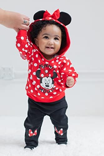 Disney Classics Winnie the Pooh Mickey Mouse Baby Hoodie Bodysuit and Pants 3 - Image 2