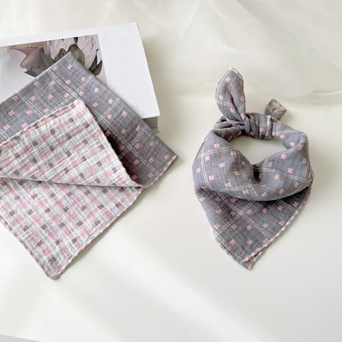 Double Layers Two Tones Dog Cotton Bandana Bibs Scarf DCB04 P&P - Image 3