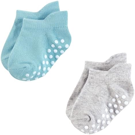 Hudson Baby Unisex Baby Non-Skid No-Show Socks - Image 4
