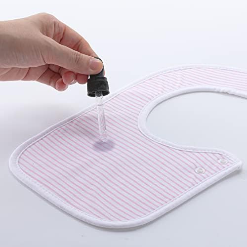 Hakochia Waterproof Baby Bibs Organic Cotton Super Soft and Absorbent - Image 3