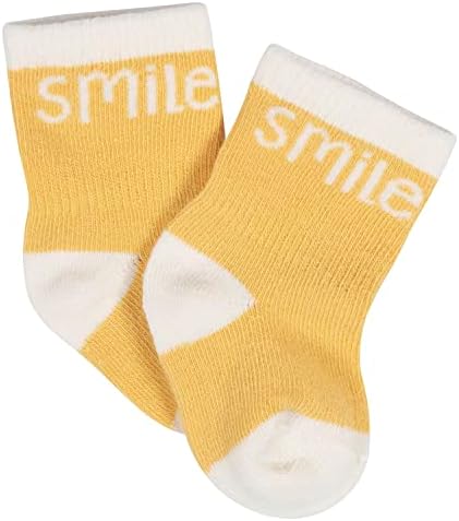 Gerber baby-girls 8-pair Wiggle Proof SockCasual Sock - Image 2