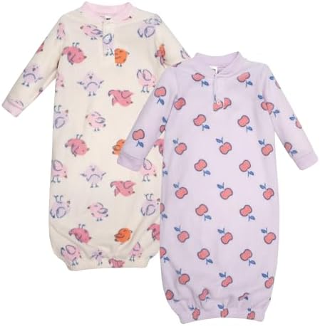 Hudson Baby Unisex Baby Fleece Gowns by HudsonBaby