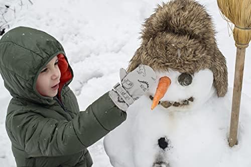 Toddler Gloves Kids Mittens Winter Warm Lined Fleece Gloves Waterproof Snow - Image 6