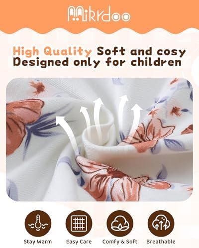 Mikrdoo Newborn Baby Girl Clothes Long Sleeve Romper - Image 5