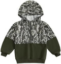 Baby Toddler Boy Girl Hoodies Camouflage Half Zip-up Sweatshirt Unisex Hooded by POZMTIORE