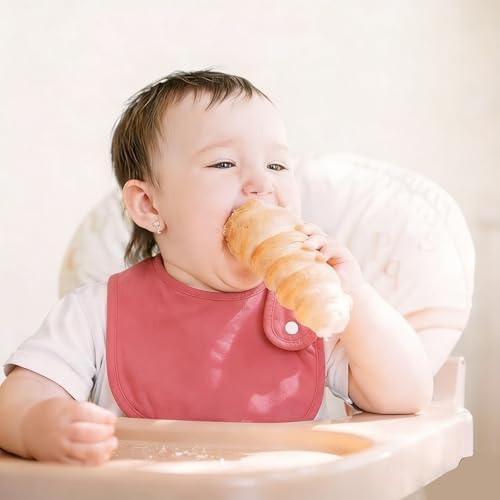 Waterproof Baby Bibs for Boys & Girls Soft and Absorbent Bandana Drool Bibs Set - Image 4