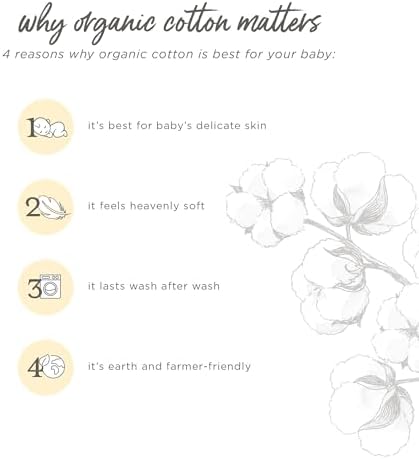 Burt's Bees Baby Boys Shirt and Pant Set, Long Sleeve Top & Bottom Outfit Bundle - Image 5