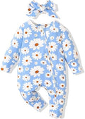 Mikrdoo Newborn Baby Girl Clothes Long Sleeve Romper by Mikrdoo