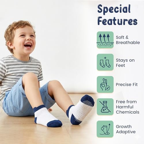 GOTS Organic Cotton Blend Ankle Toddler Socks 6M-12M-2t-3t-4t-5t Baby Gift - Image 6
