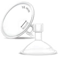 Maymom MyFit Crater Series 16mm Two-Piece Design Small Breastshield Compatible with Medela Breast Pump Parts; Replace Medela Shields; Fit Flex Connector; 2pc