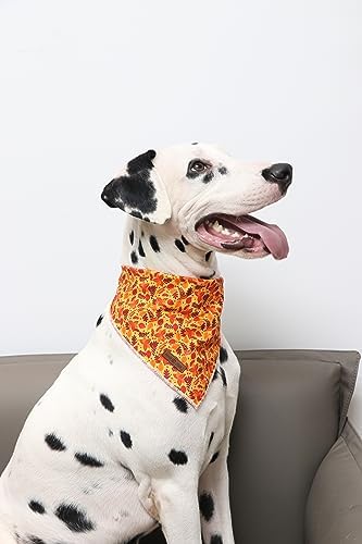 Lionet Paws Fall Dog Bandana for Small Medium Large Dogs, Cat Dog Kerchief - Image 4