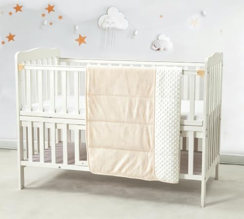 CREVENT Minky Baby Quilt Blanket - Image 4