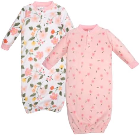 Hudson Baby Unisex Baby Fleece Gowns by HudsonBaby