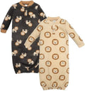 Hudson Baby Unisex Baby Fleece Gowns by HudsonBaby