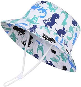 LANGZHEN Sun Protection Hat for Kids Toddler Boys Girls Wide Brim Summer by LANGZHEN