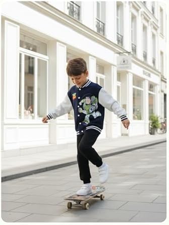 Disney Bomber Jacket Spider Man Marvel Toy Story Cars Varsity Cardigan2-13Y - Image 3
