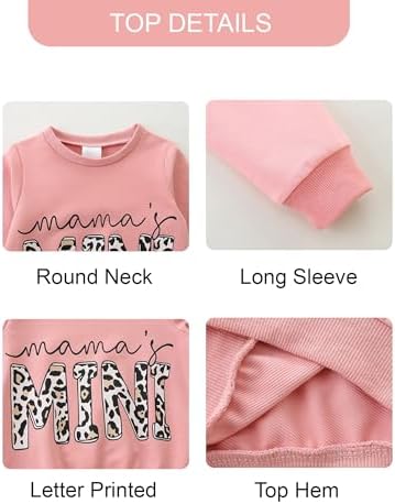 Toddler Baby Girl Clothes Fall Winter Long Sleeve Sweatshirt - Image 4