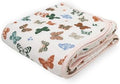 Little Unicorn Muslin Quilt Blanket | 100% Cotton Soft Multi-Layered Muslin by LittleUnicorn