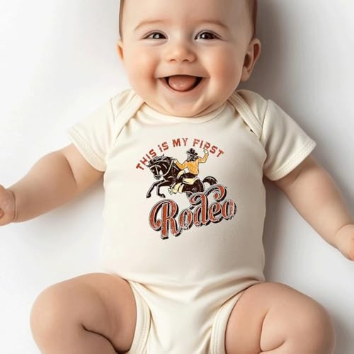 hrcfbk Infant Baby Boys Girls Bodysuit Newborn Short Sleeve Funny Letters Print - Image 2